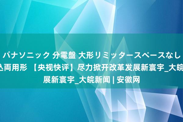 パナソニック 分電盤 大形リミッタースペースなし 露出・半埋込両用形 【央视快评】尽力掀开改革发展新寰宇_大皖新闻 | 安徽网