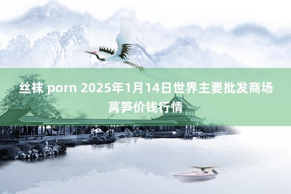 丝袜 porn 2025年1月14日世界主要批发商场莴笋价钱行情